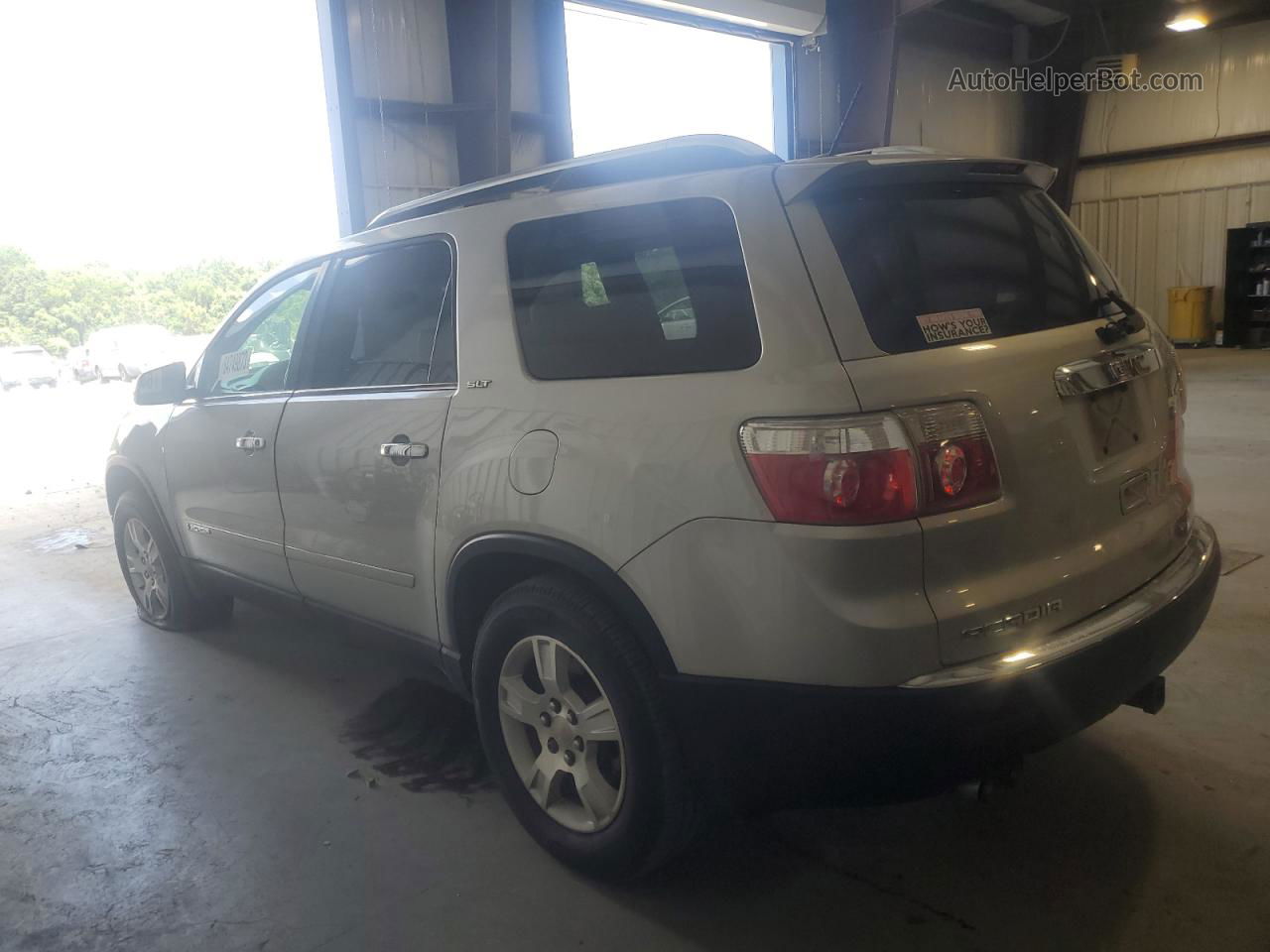 2007 Gmc Acadia Slt-1 Серебряный vin: 1GKER23707J173316