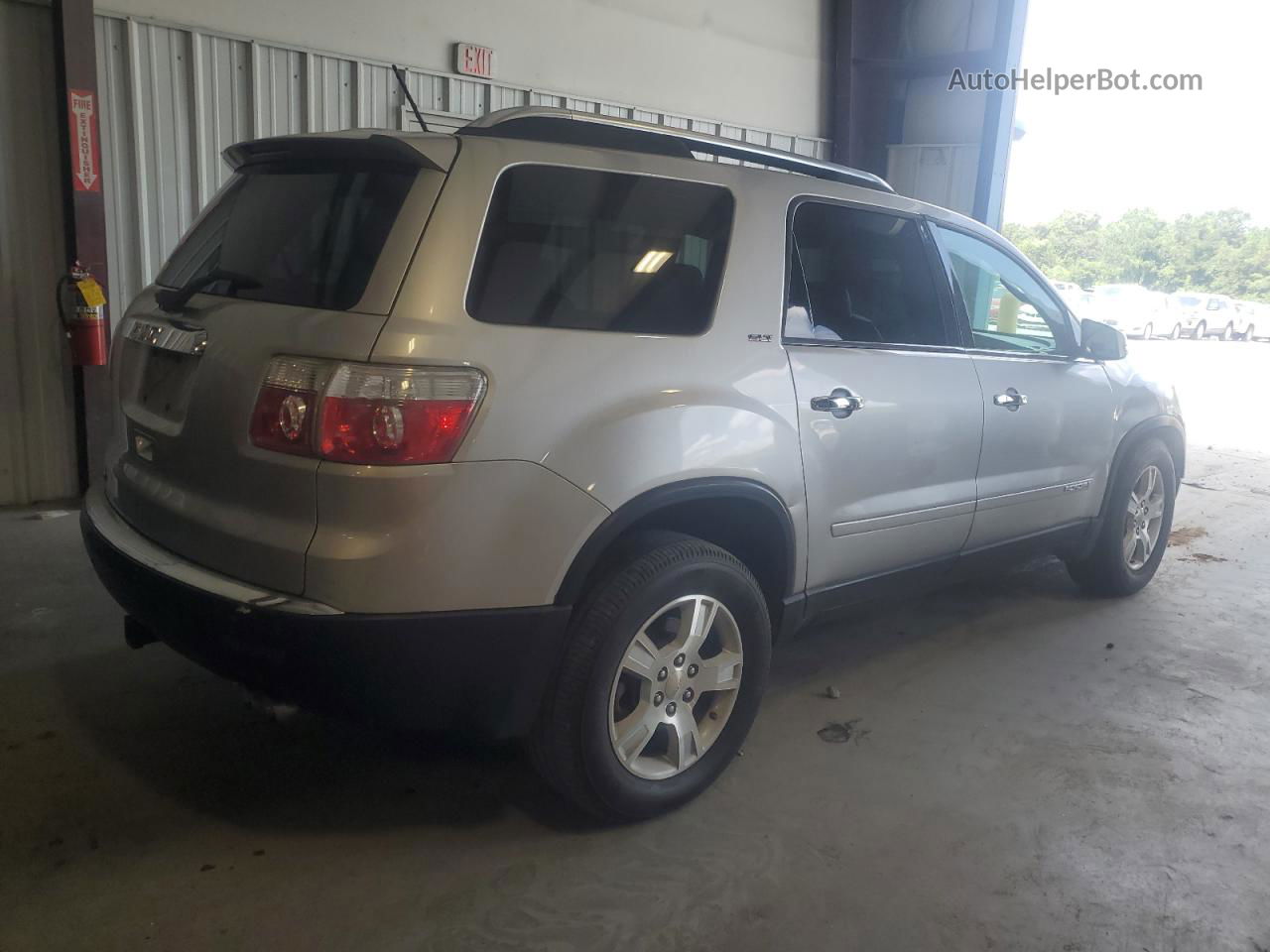 2007 Gmc Acadia Slt-1 Серебряный vin: 1GKER23707J173316