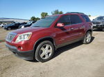 2007 Gmc Acadia Slt-1 Red vin: 1GKER23707J174756