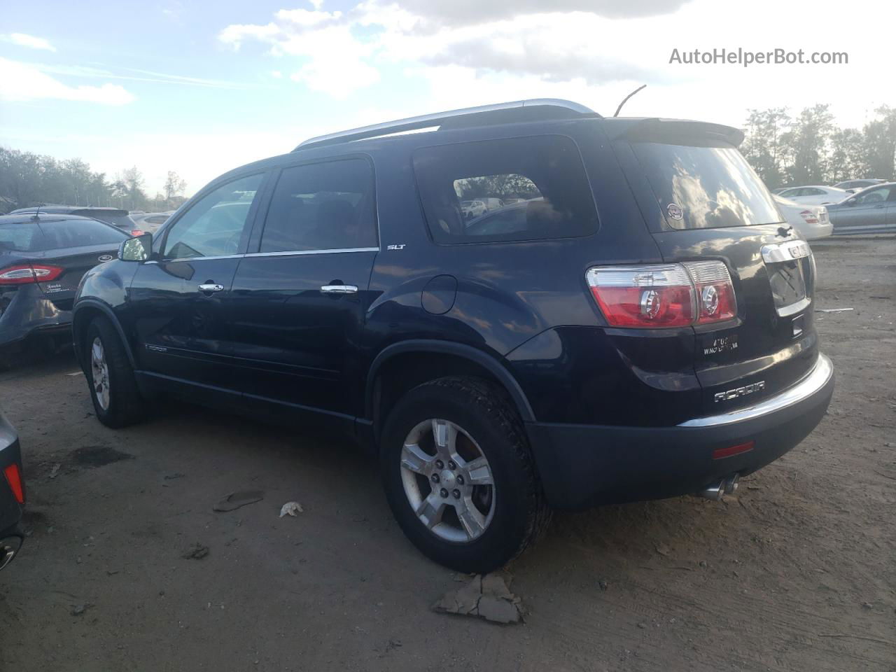 2007 Gmc Acadia Slt-1 Black vin: 1GKER23717J170408