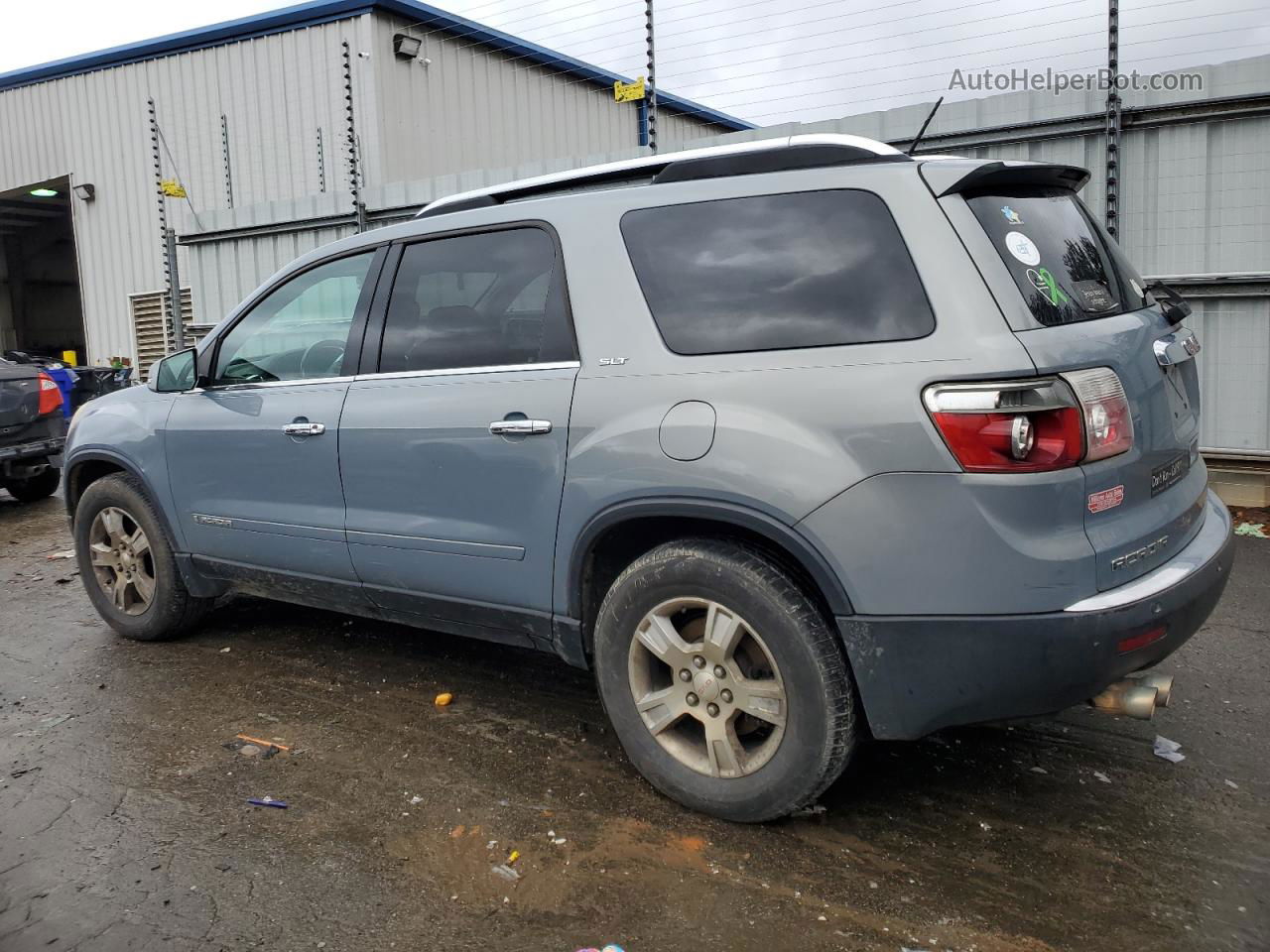 2007 Gmc Acadia Slt-1 Blue vin: 1GKER23717J170425