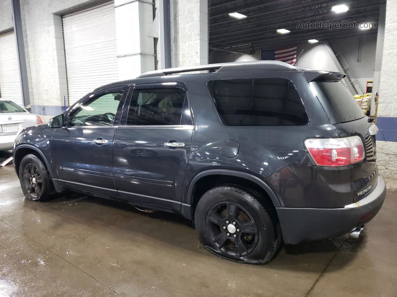 2007 Gmc Acadia Slt-1 Black vin: 1GKER23727J160261