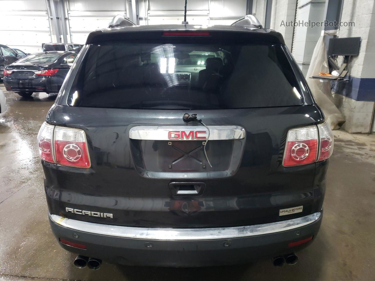 2007 Gmc Acadia Slt-1 Black vin: 1GKER23727J160261