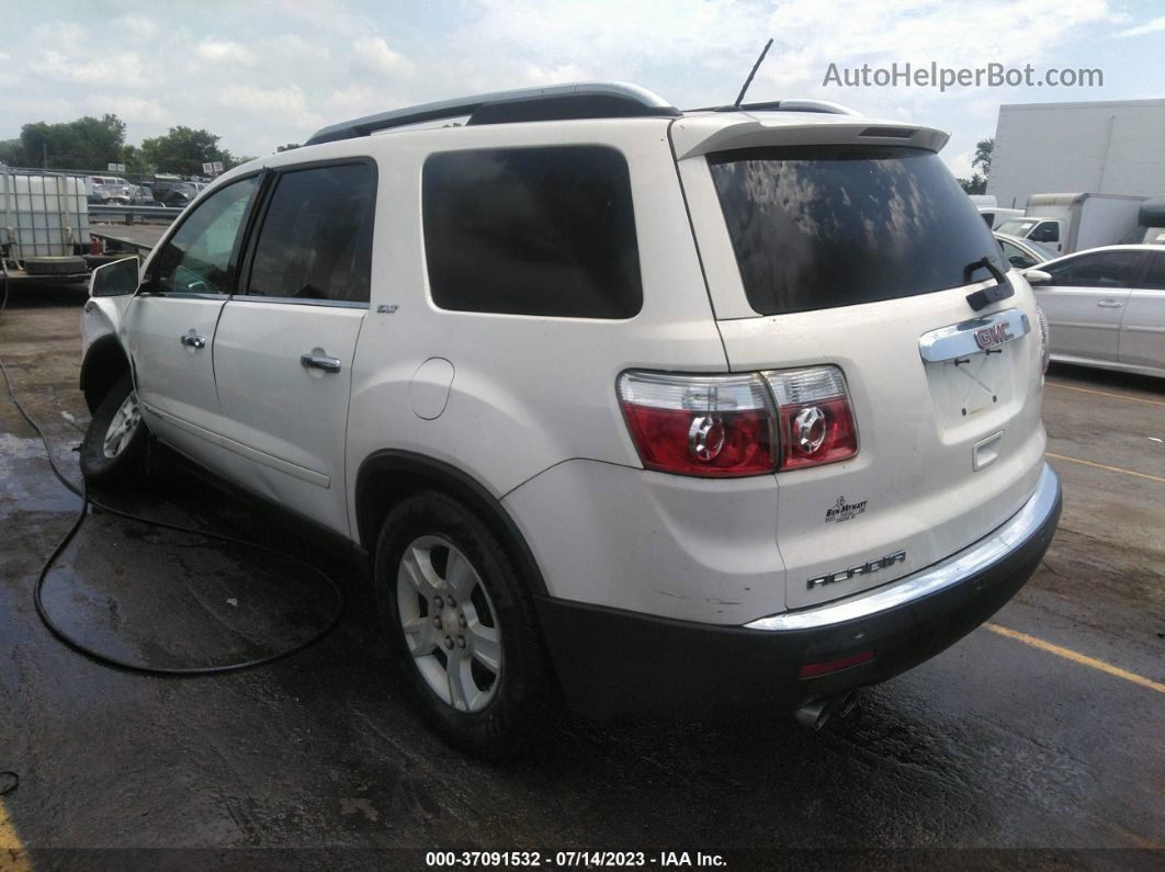 2007 Gmc Acadia Slt White vin: 1GKER23737J138821