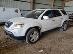 2007 Gmc Acadia Slt-1 White vin: 1GKER23737J174539