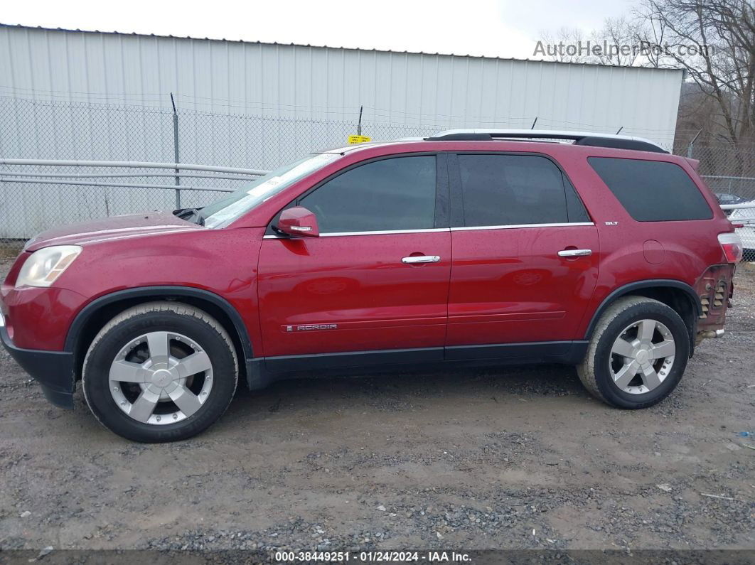 2007 Gmc Acadia Slt-1 Красный vin: 1GKER23757J137654