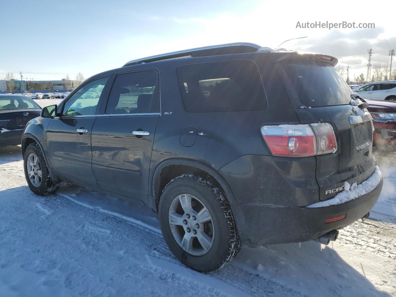 2007 Gmc Acadia Slt-1 Black vin: 1GKER23757J149223