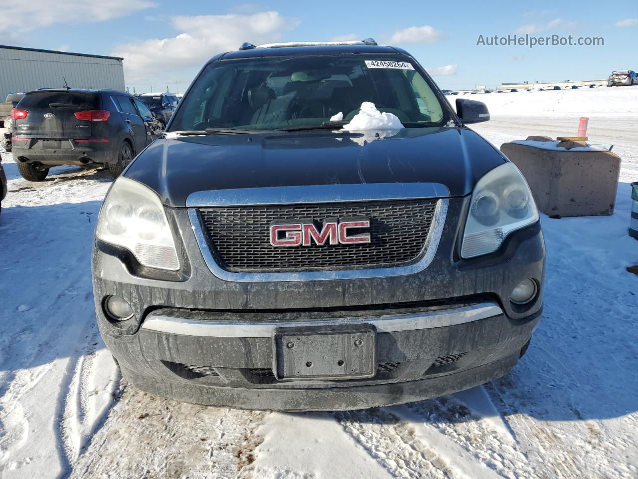 2007 Gmc Acadia Slt-1 Black vin: 1GKER23757J149223