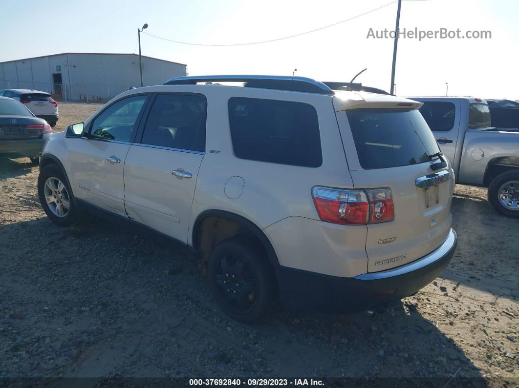 2007 Gmc Acadia Slt Белый vin: 1GKER23757J152509