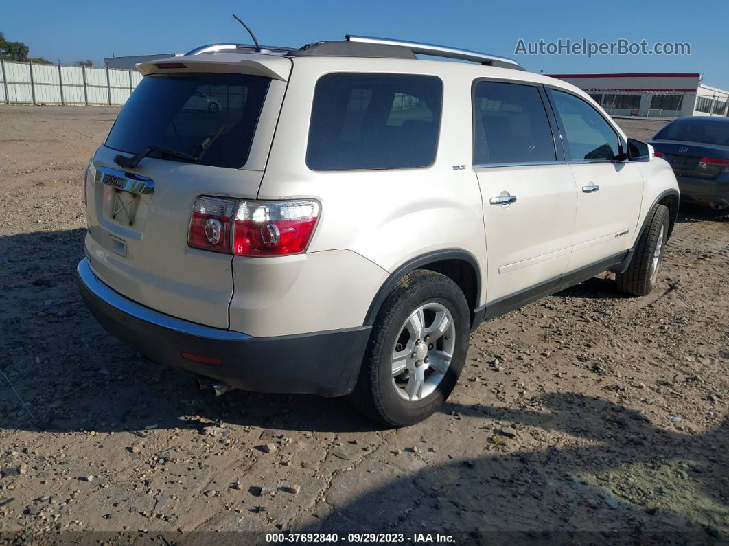 2007 Gmc Acadia Slt White vin: 1GKER23757J152509