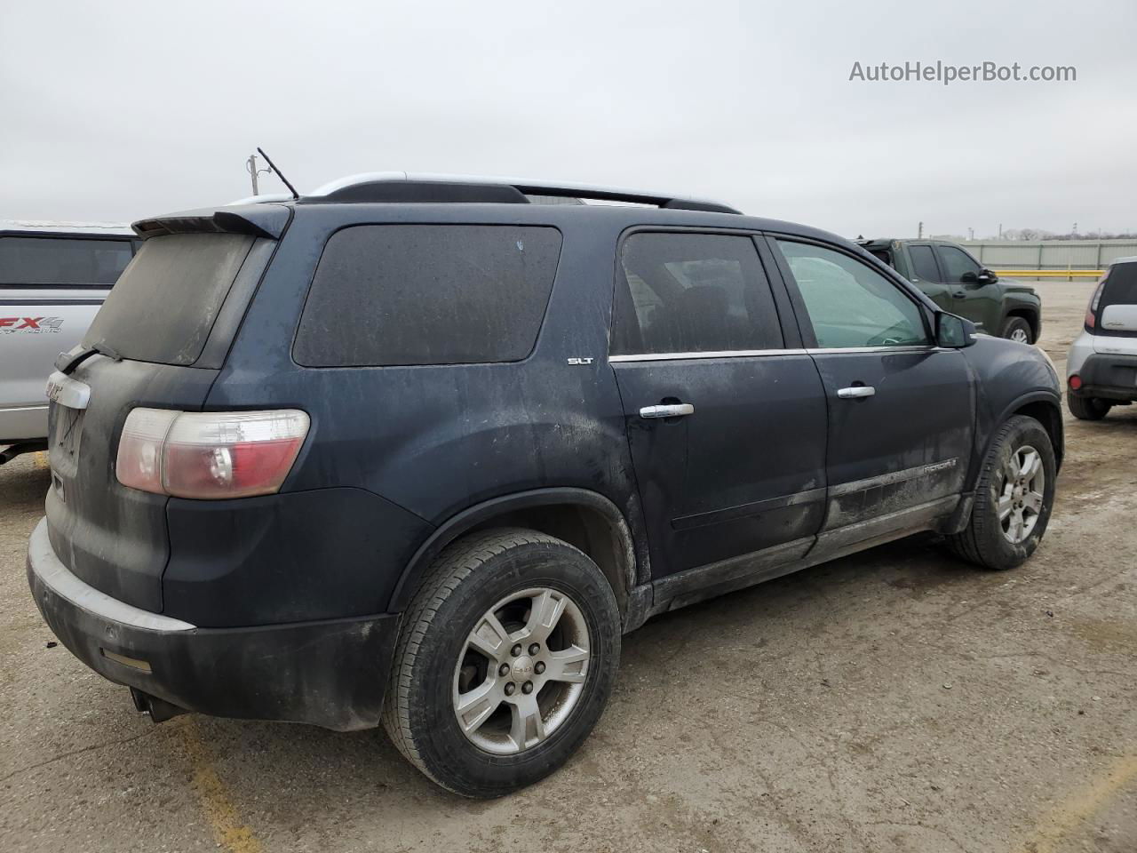 2007 Gmc Acadia Slt-1 Charcoal vin: 1GKER23777J118538