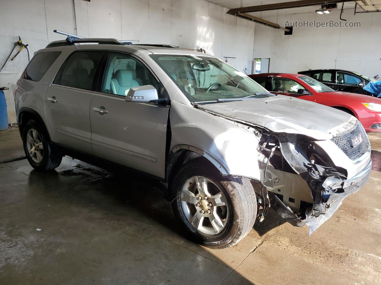 2007 Gmc Acadia Slt-1 Silver vin: 1GKER23787J116054