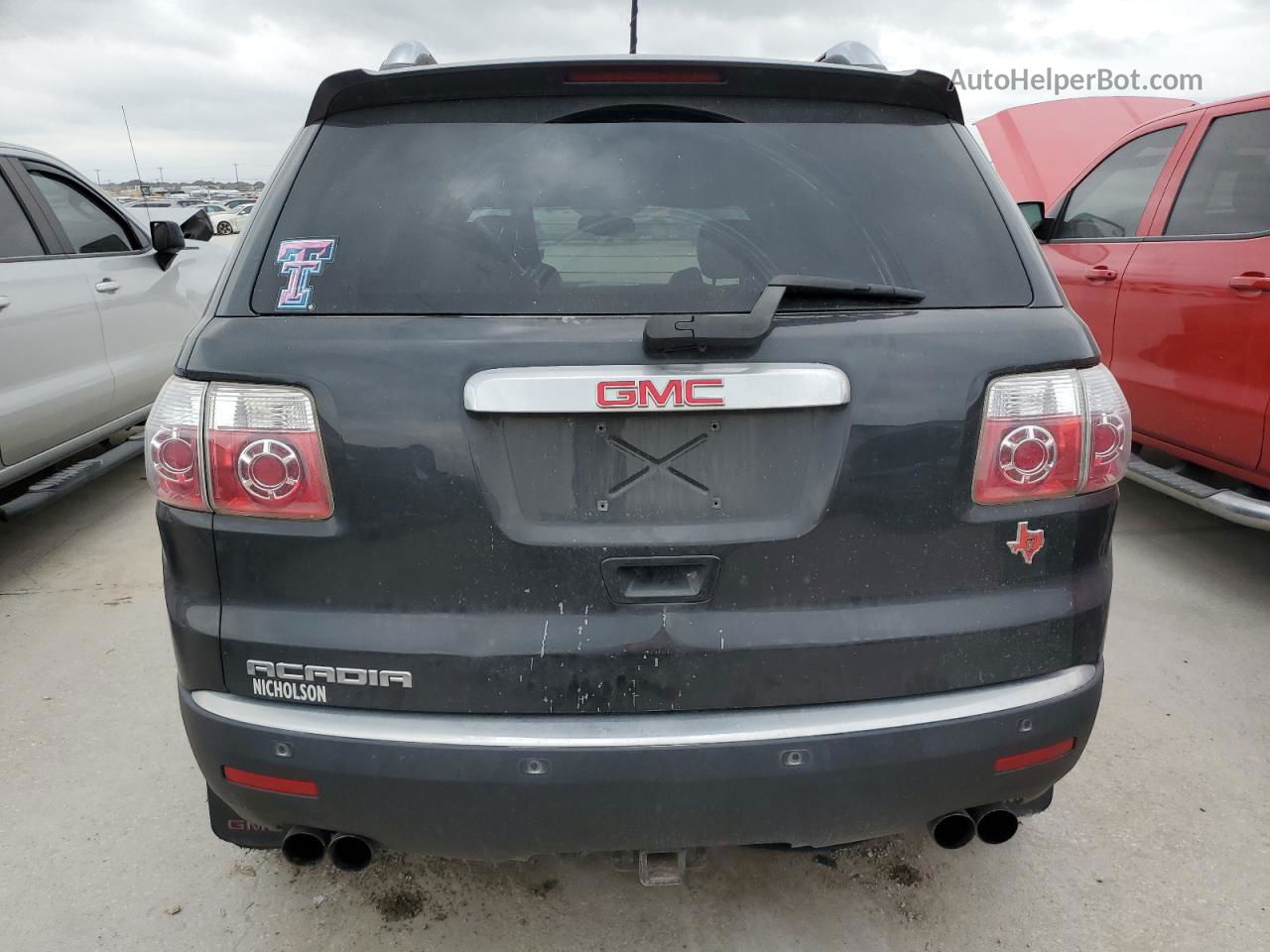 2007 Gmc Acadia Slt-1 Black vin: 1GKER23787J154187