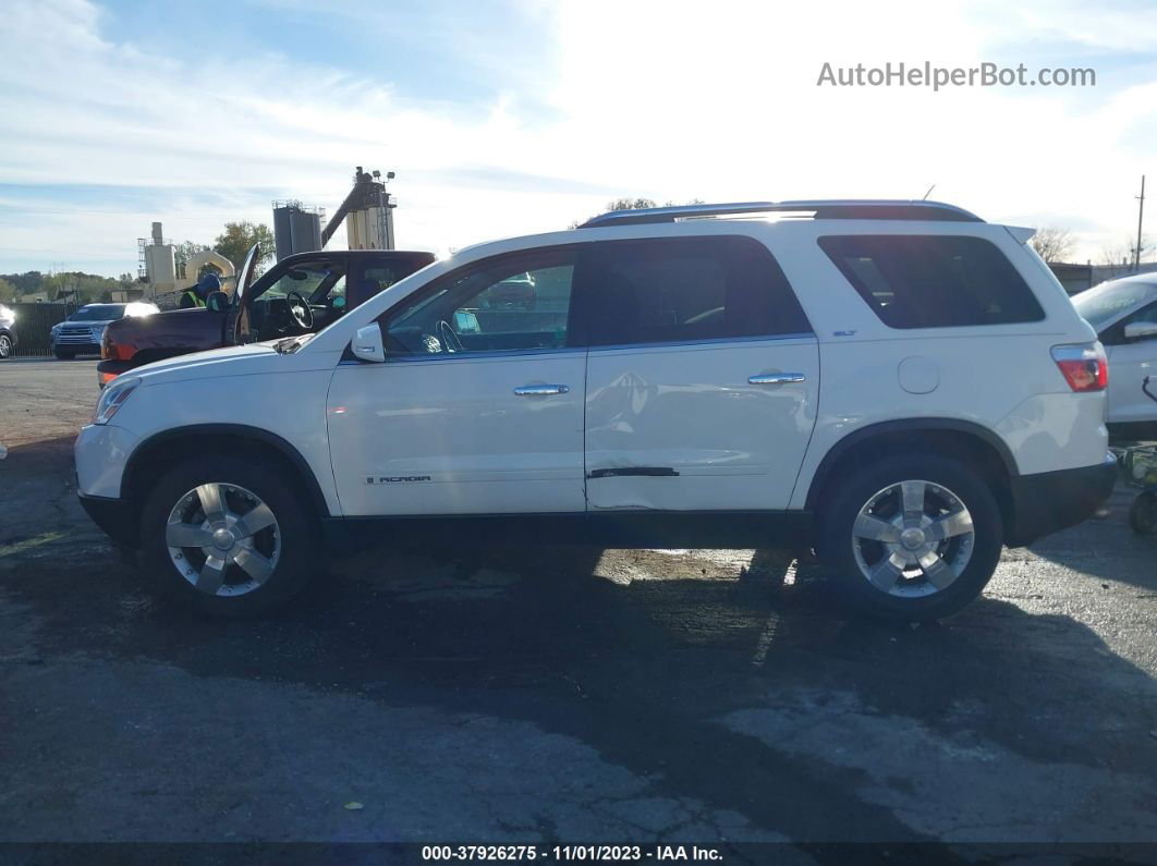 2007 Gmc Acadia Slt White vin: 1GKER23797J131145