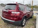 2007 Gmc Acadia Slt-1 Red vin: 1GKER237X7J133390