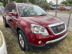 2007 Gmc Acadia Slt-1 Красный vin: 1GKER237X7J133390