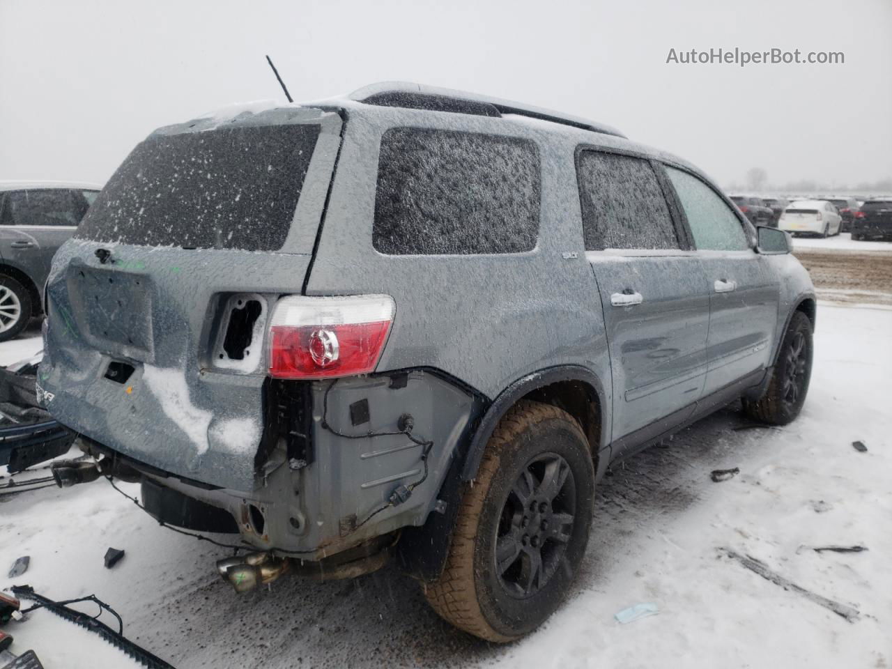 2007 Gmc Acadia Slt-1 Серый vin: 1GKER237X7J142476