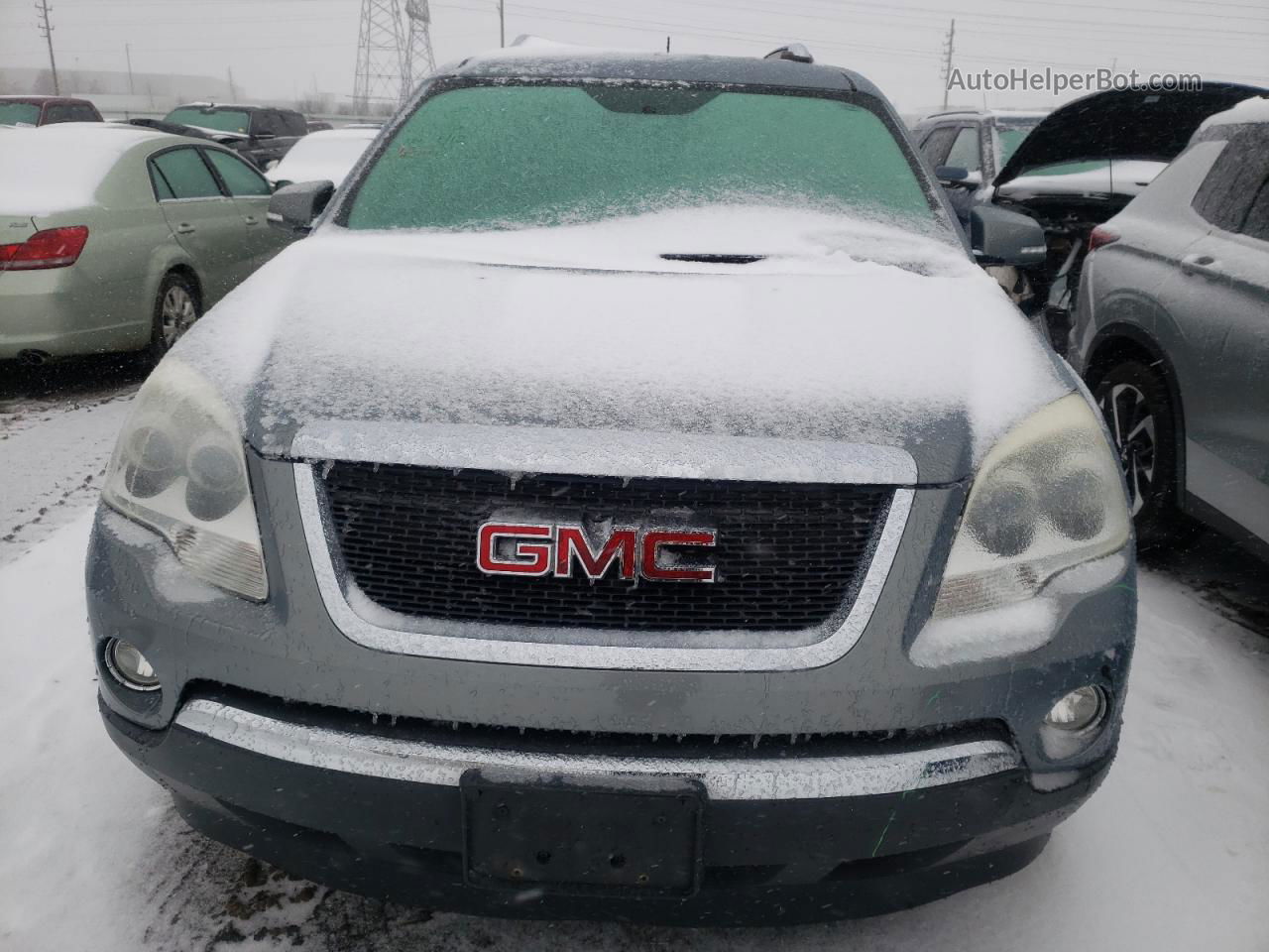 2007 Gmc Acadia Slt-1 Серый vin: 1GKER237X7J142476