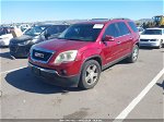 2007 Gmc Acadia Slt-1 Maroon vin: 1GKER237X7J150237