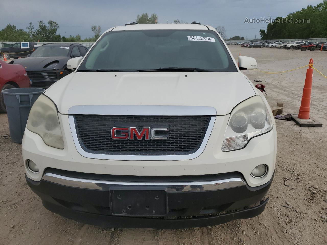 2007 Gmc Acadia Slt-1 White vin: 1GKER237X7J166843