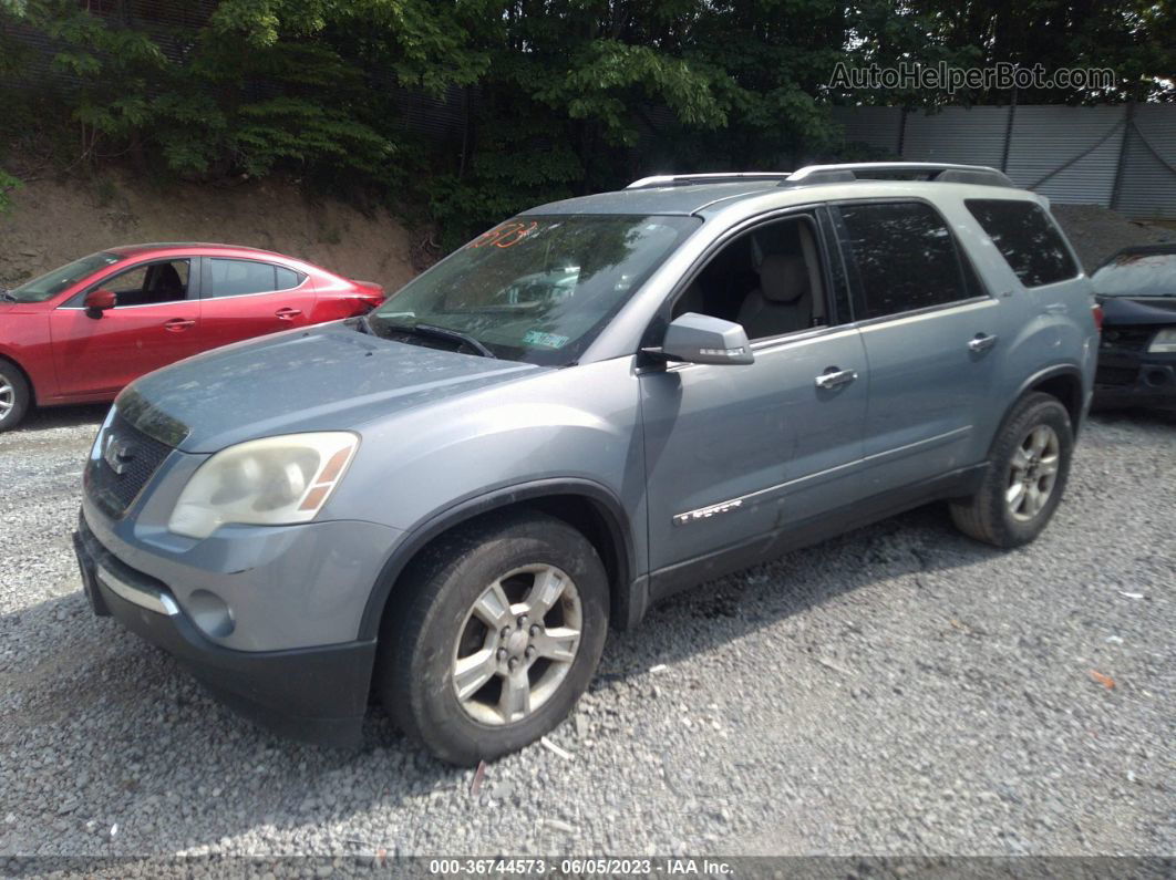 2007 Gmc Acadia Slt Светло-синий vin: 1GKER33707J161978