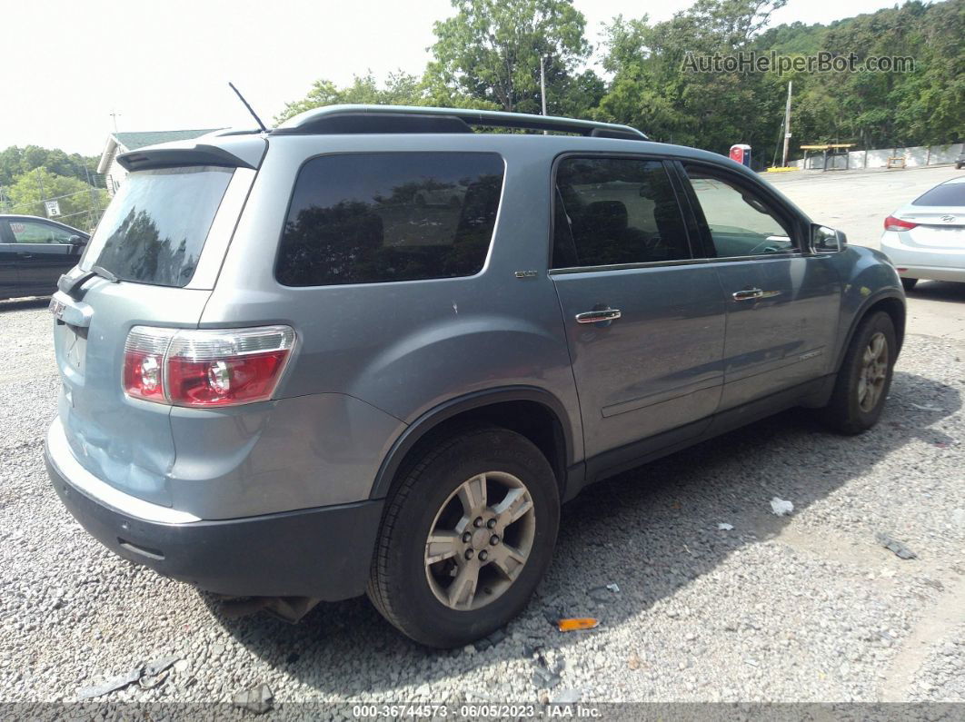 2007 Gmc Acadia Slt Светло-синий vin: 1GKER33707J161978