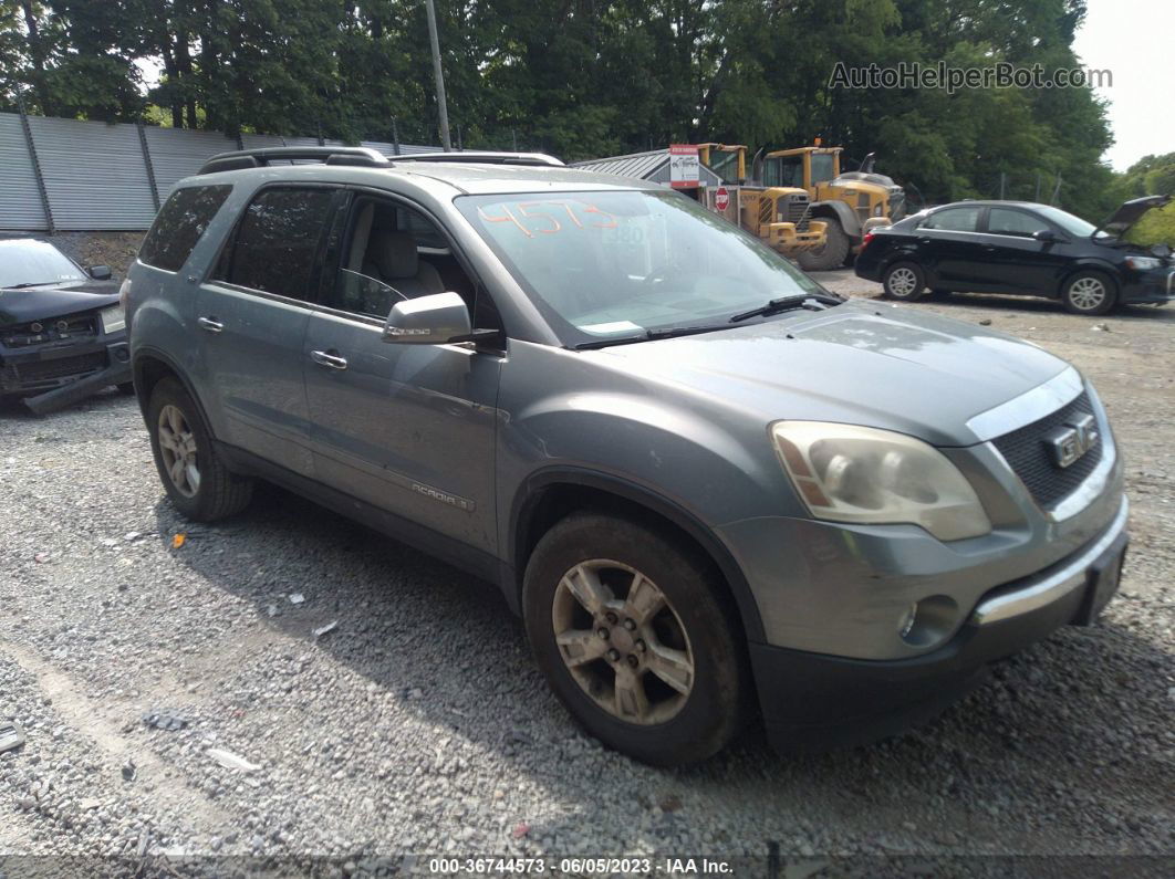 2007 Gmc Acadia Slt Светло-синий vin: 1GKER33707J161978