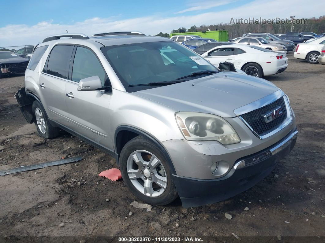 2007 Gmc Acadia Slt-1 Silver vin: 1GKER33717J107606