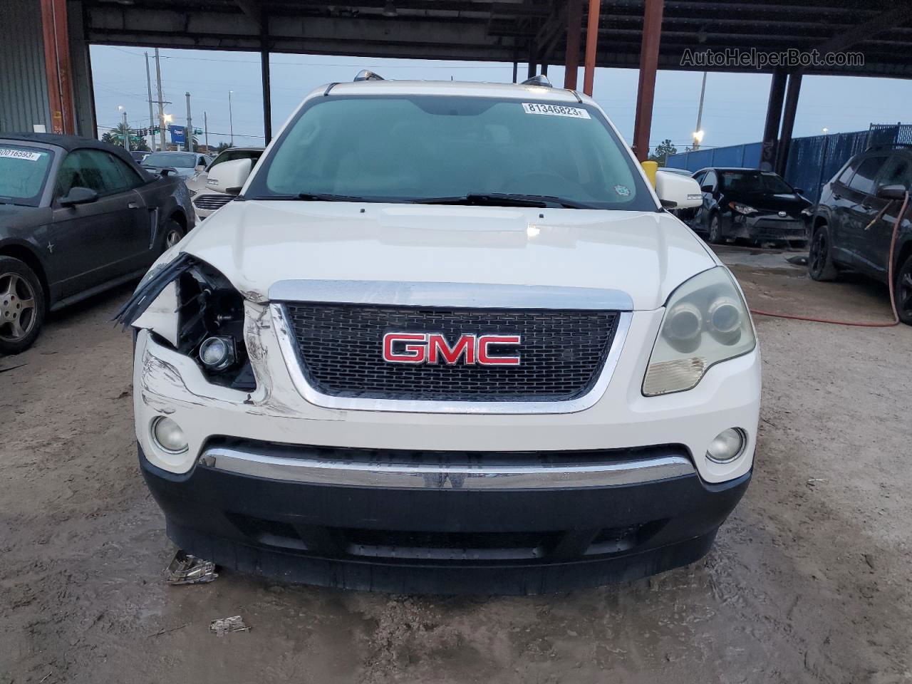 2007 Gmc Acadia Slt-2 Белый vin: 1GKER33727J130098