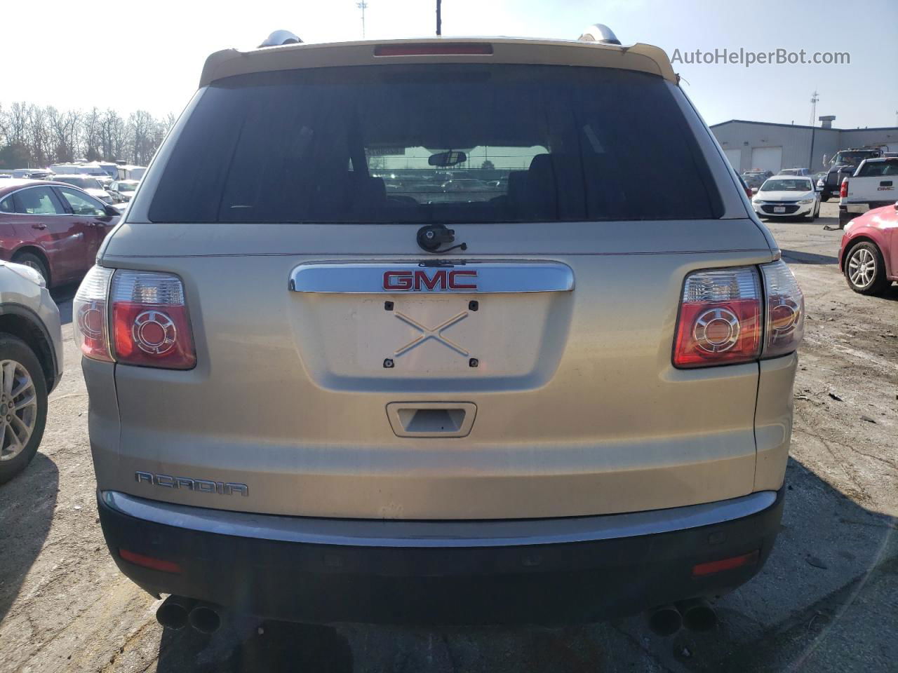 2007 Gmc Acadia Slt-2 Gold vin: 1GKER33747J121211