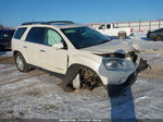 2007 Gmc Acadia Slt-1 White vin: 1GKER33747J160901