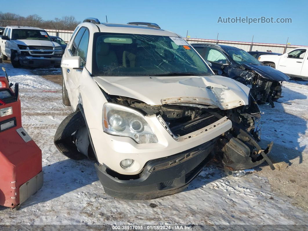 2007 Gmc Acadia Slt-1 White vin: 1GKER33747J160901