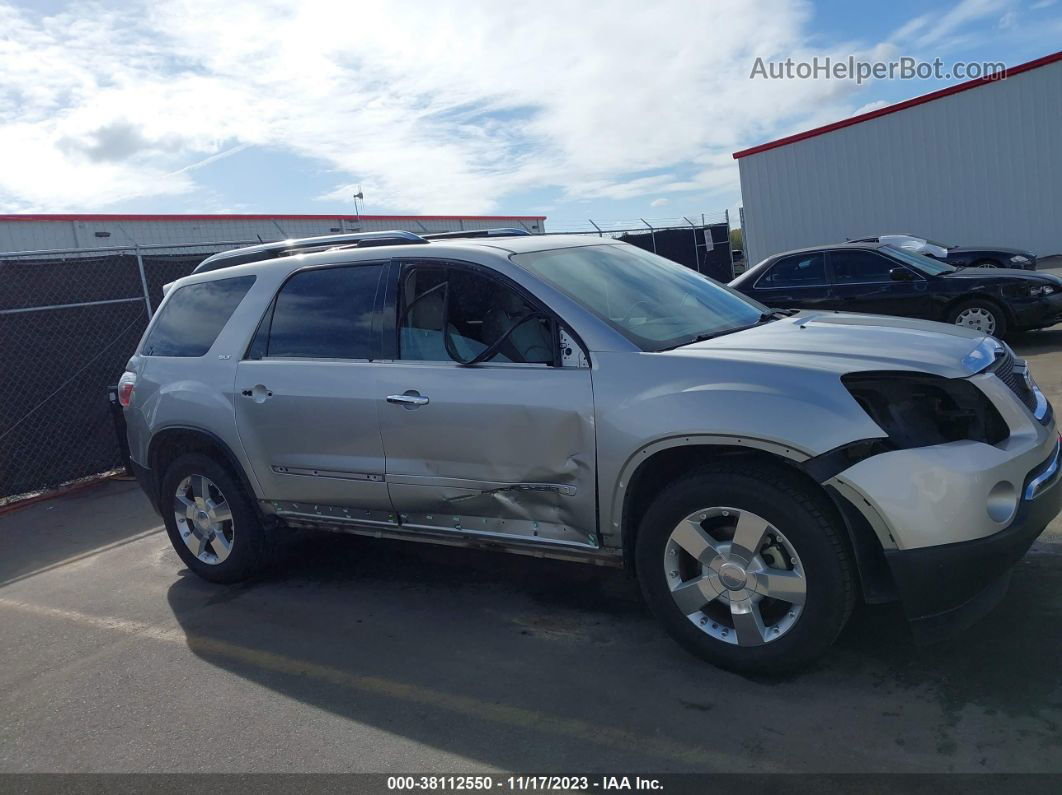 2007 Gmc Acadia Slt-1 Silver vin: 1GKER33777J113832