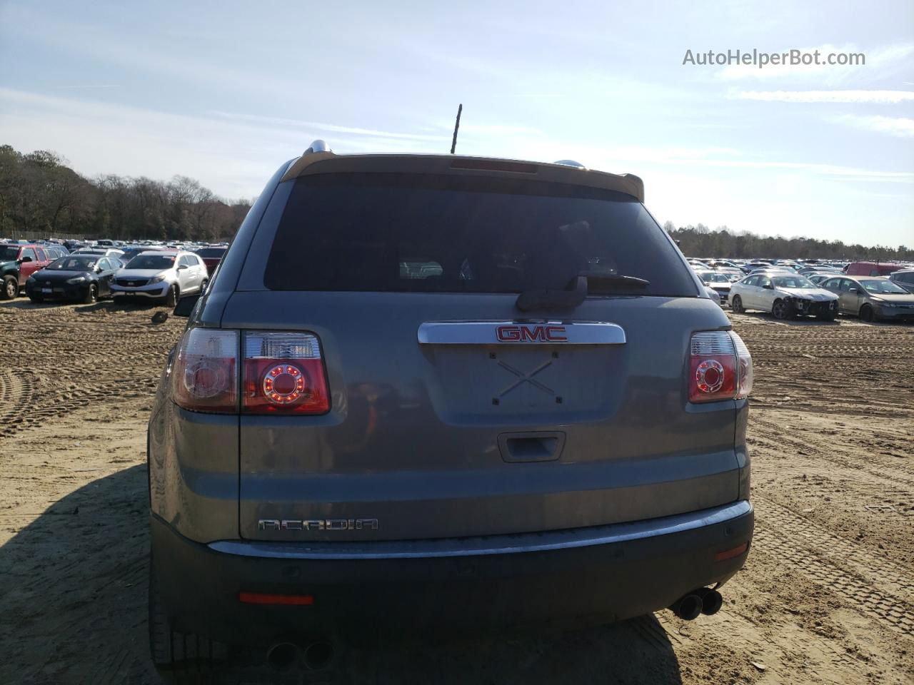 2007 Gmc Acadia Slt-2 Серебряный vin: 1GKER33777J131229