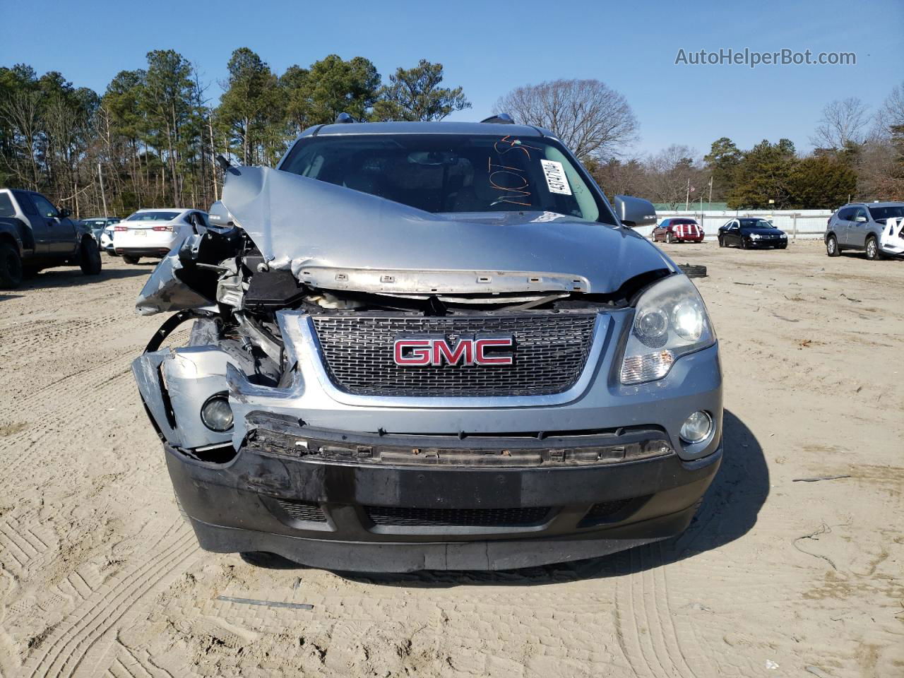 2007 Gmc Acadia Slt-2 Серебряный vin: 1GKER33777J131229