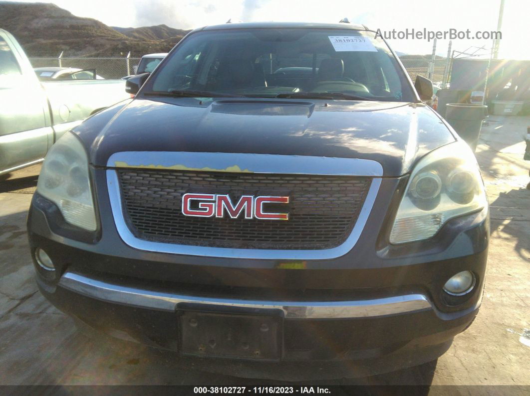 2007 Gmc Acadia Slt-1 Black vin: 1GKER33777J137158