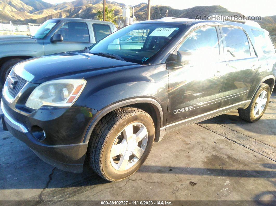 2007 Gmc Acadia Slt-1 Black vin: 1GKER33777J137158