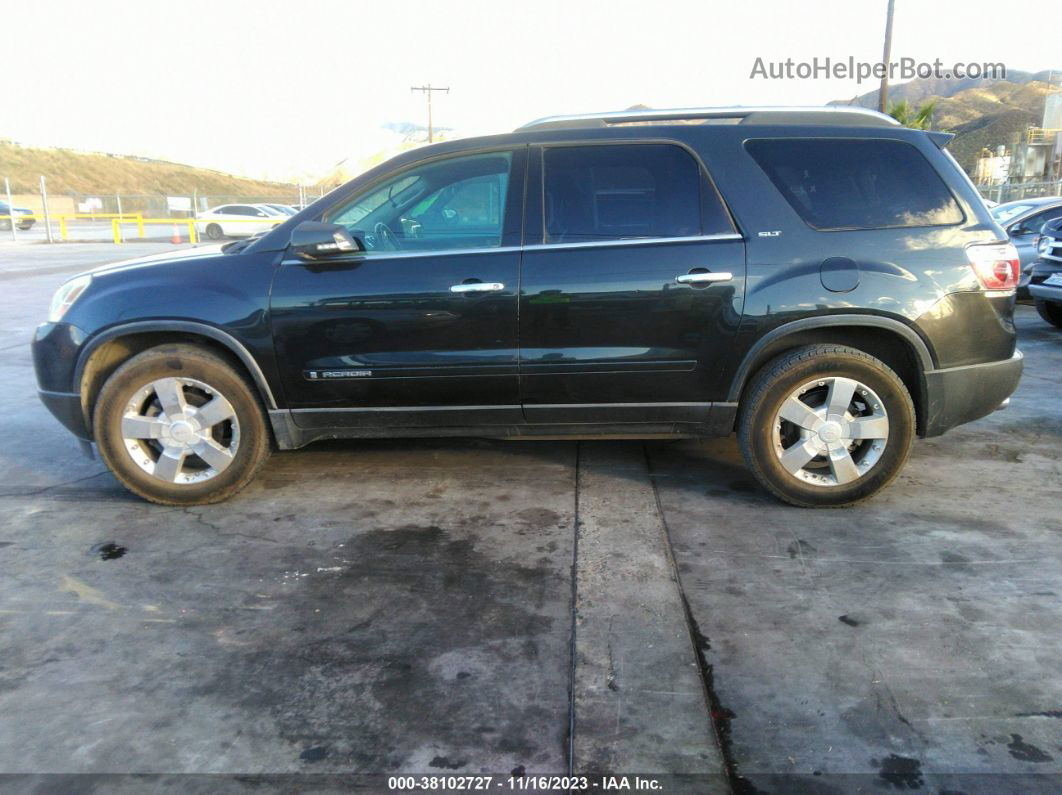 2007 Gmc Acadia Slt-1 Black vin: 1GKER33777J137158