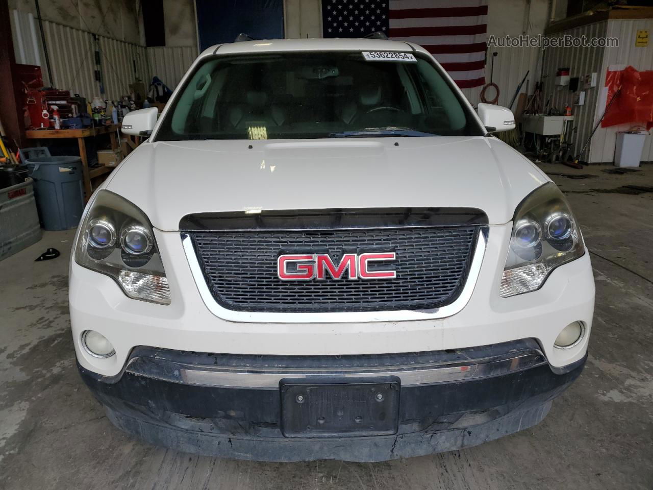 2007 Gmc Acadia Slt-2 Белый vin: 1GKER33777J146054