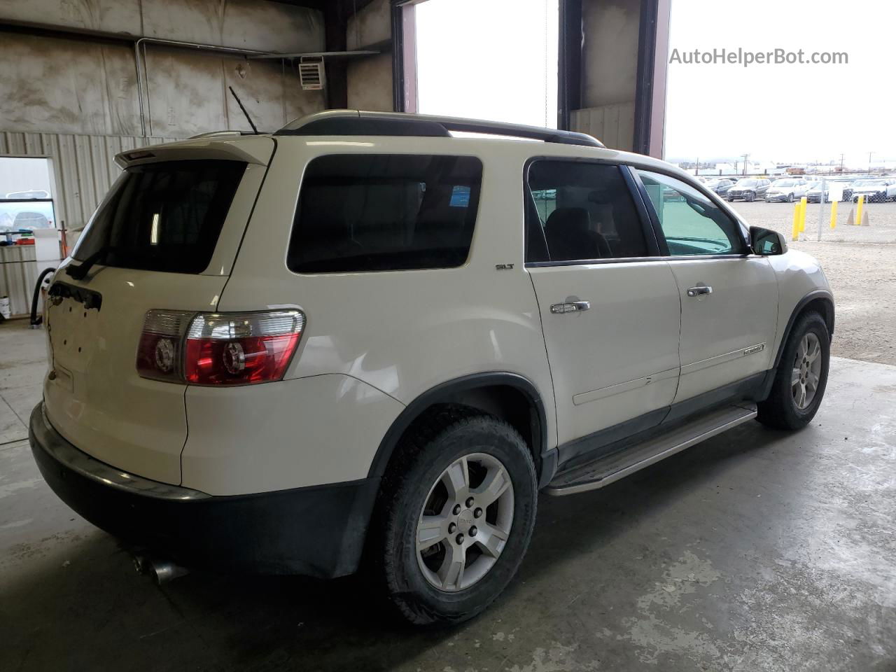 2007 Gmc Acadia Slt-2 Белый vin: 1GKER33777J146054