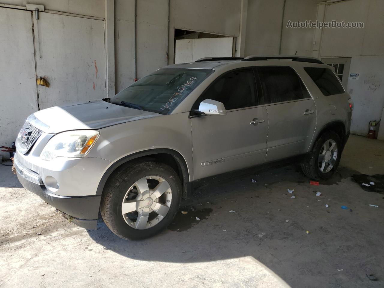 2007 Gmc Acadia Slt-2 Silver vin: 1GKER33777J171357