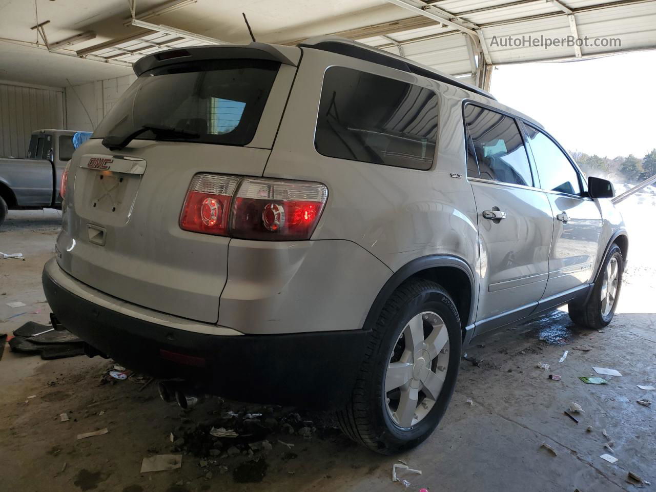 2007 Gmc Acadia Slt-2 Silver vin: 1GKER33777J171357