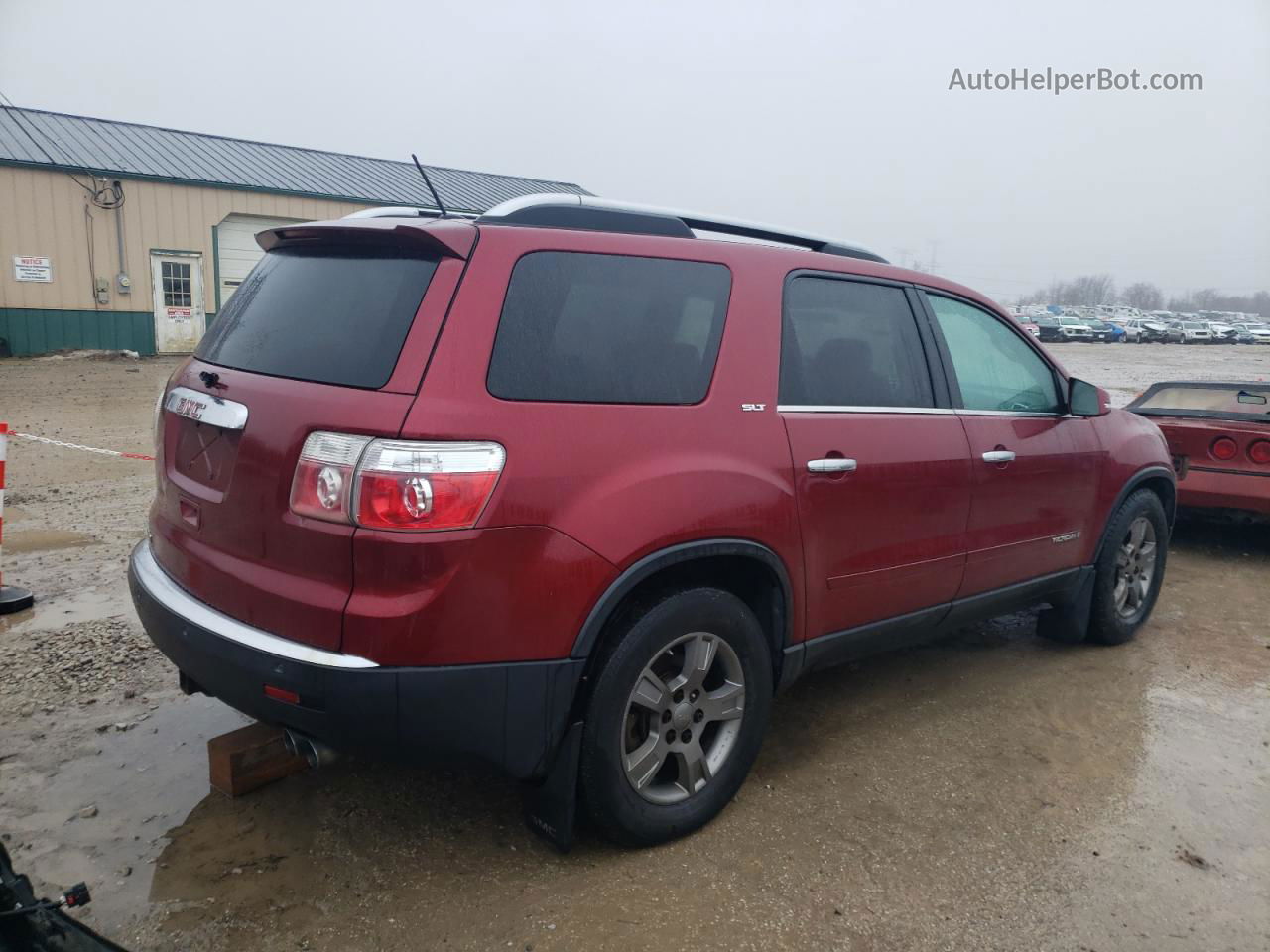 2007 Gmc Acadia Slt-2 Blue vin: 1GKER33787J144359