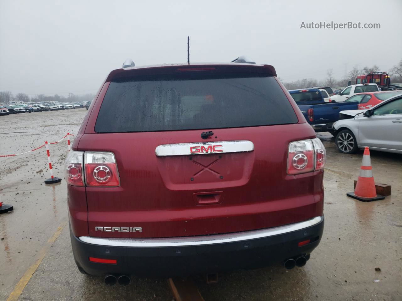 2007 Gmc Acadia Slt-2 Blue vin: 1GKER33787J144359