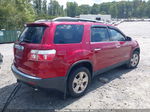 2007 Gmc Acadia Slt Красный vin: 1GKER33787J154874