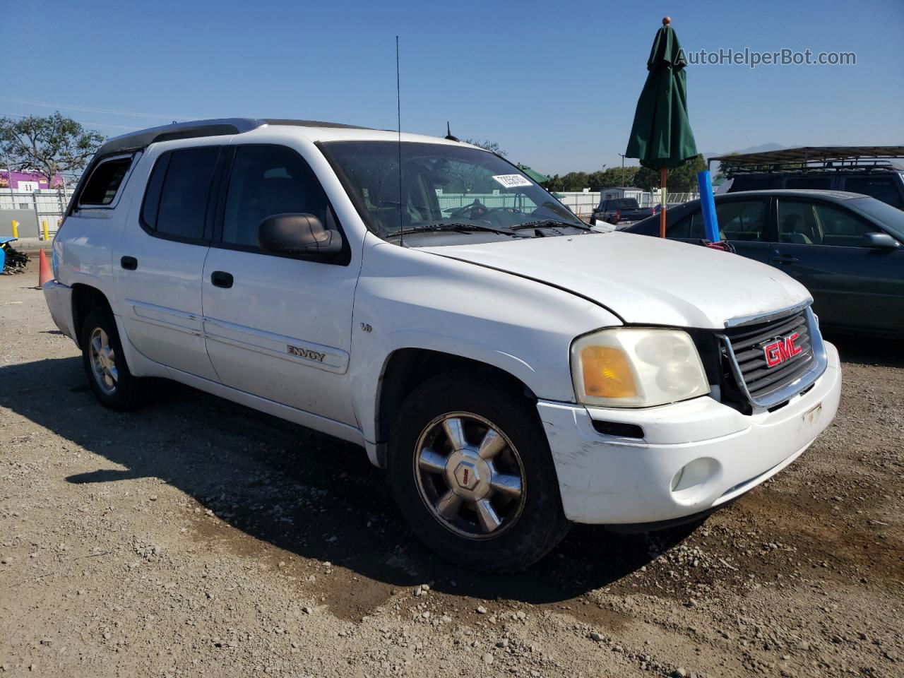 2004 Gmc Envoy Xuv White vin: 1GKES12P546172483