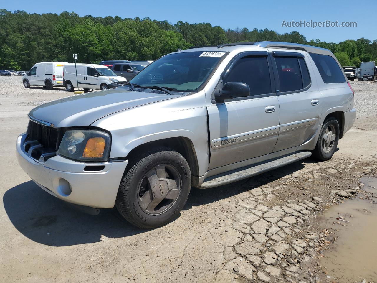 2004 Gmc Envoy Xuv Silver vin: 1GKES12S146162988