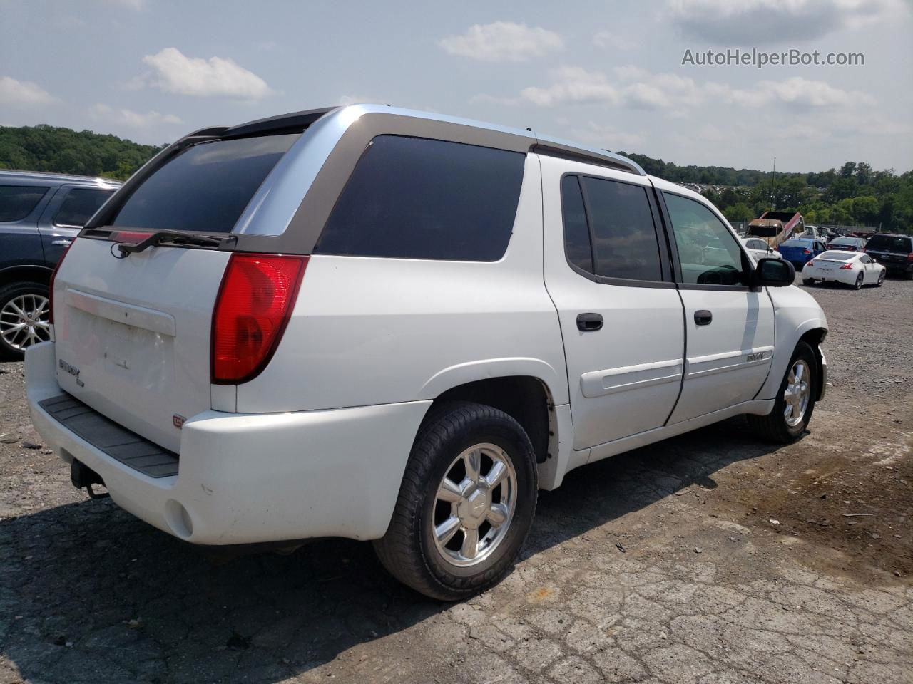 2004 Gmc Envoy Xuv White vin: 1GKES12S246144242