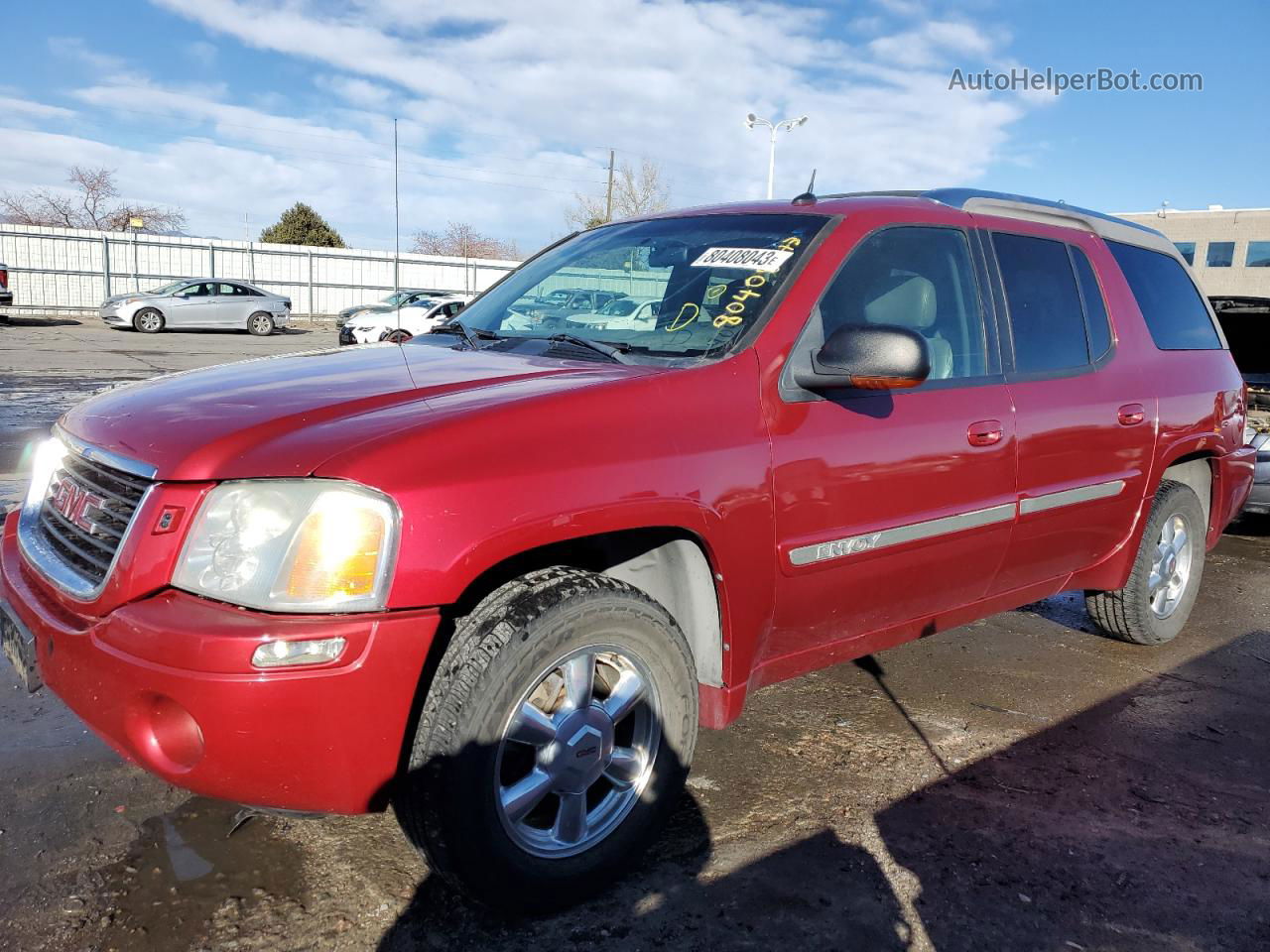 2004 Gmc Envoy Xuv Burgundy vin: 1GKES12S246178519