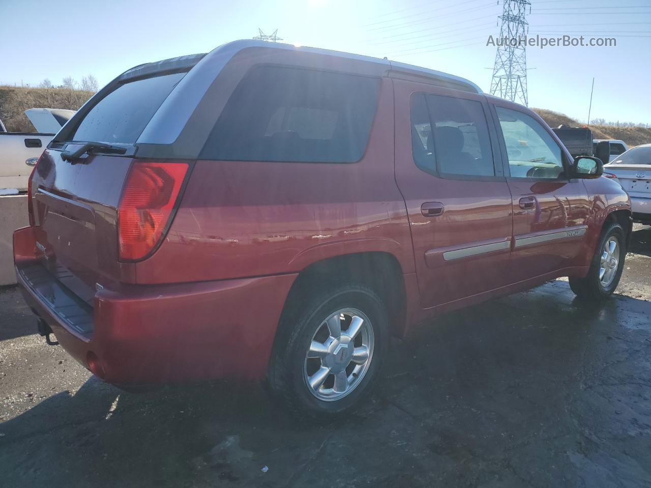 2004 Gmc Envoy Xuv Burgundy vin: 1GKES12S246178519